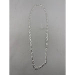 Figaro Silver Chain 925 Sterling Silver (22 Inch, 34g) – view 2