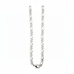 Figaro Silver Chain in 925 Sterling Silver | Classic