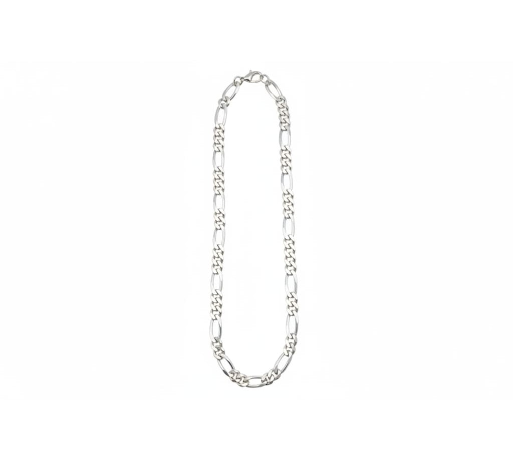 Figaro Silver Chain in 925 Sterling Silver | Italian Link Necklace