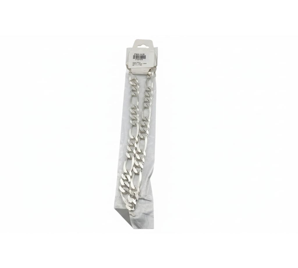 Figaro Silver Chain in 925 Sterling Silver | Italian Link Necklace