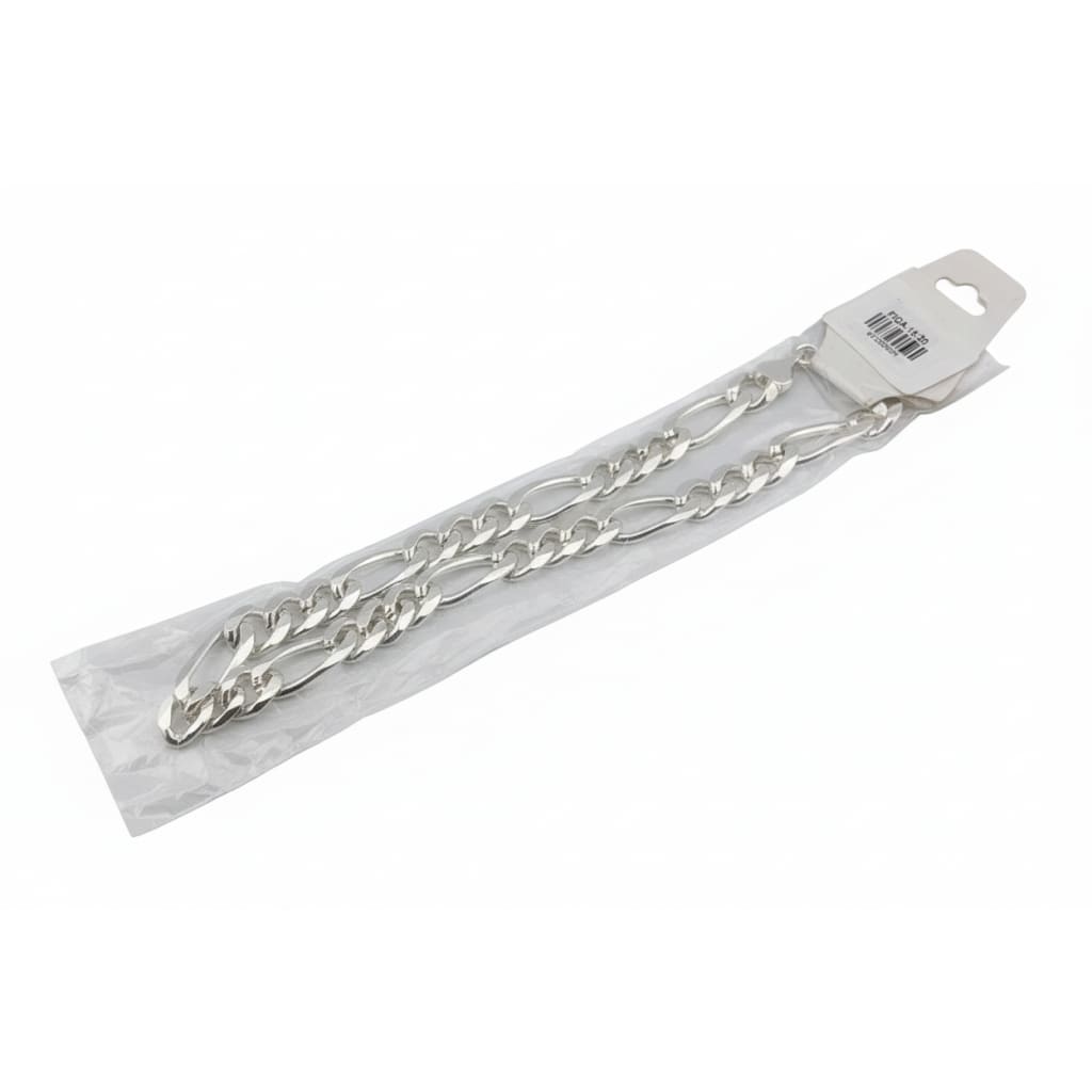 Figaro Silver Chain in 925 Sterling Silver | Italian Link Necklace