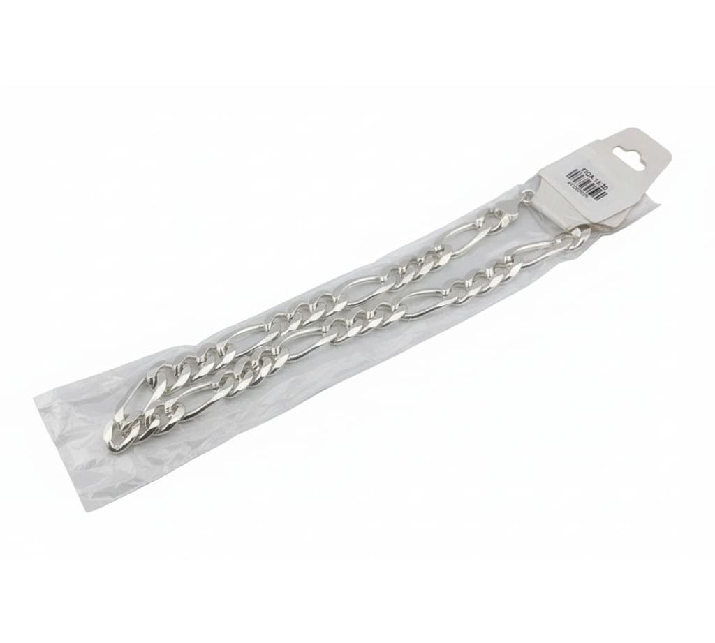 Figaro Silver Chain in 925 Sterling Silver | Italian Link Necklace
