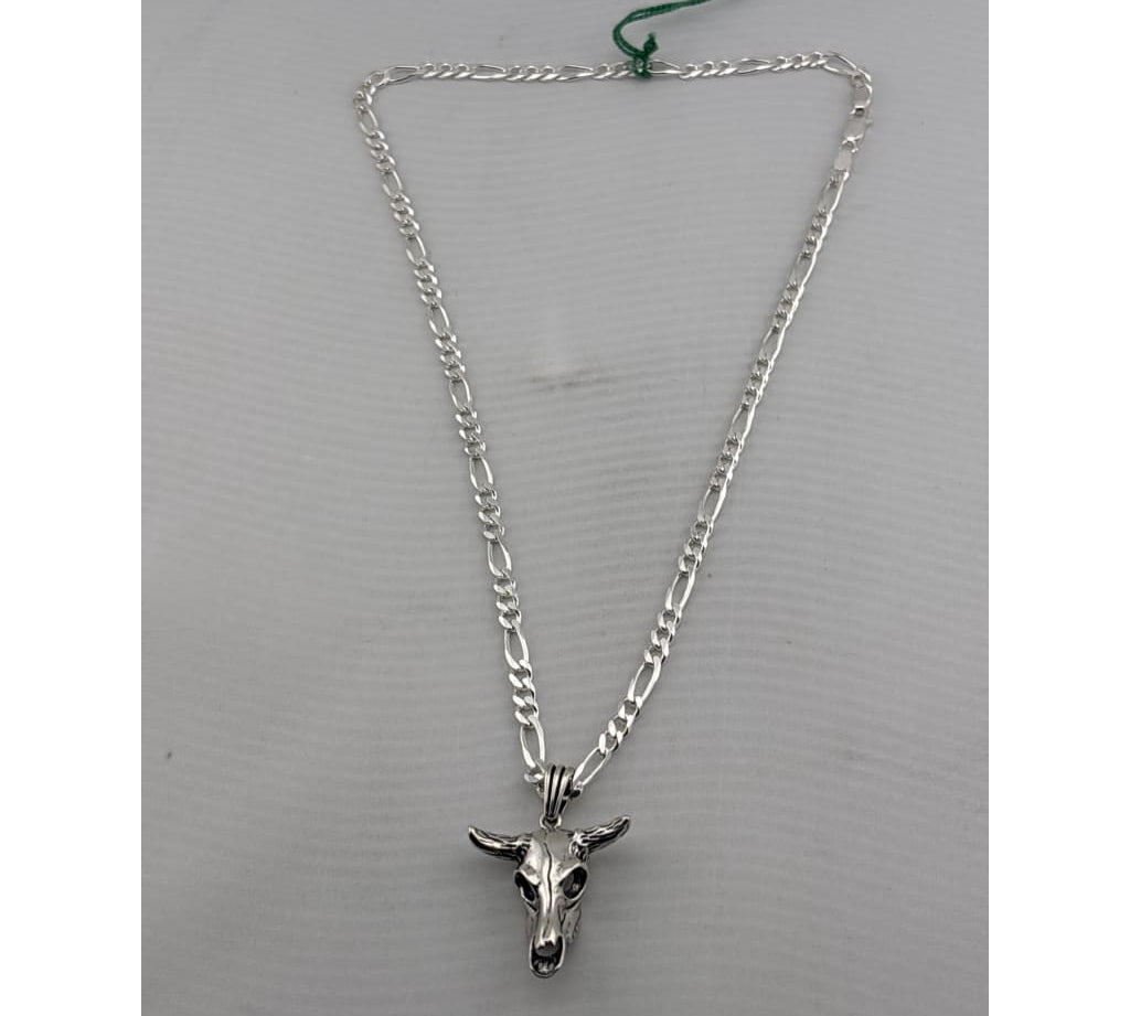 Figaro Silver Chain in 925 Sterling Silver | Italian Link Necklace