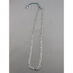 Figaro Silver Chain in 925 Sterling Silver | Italian Link Necklace
