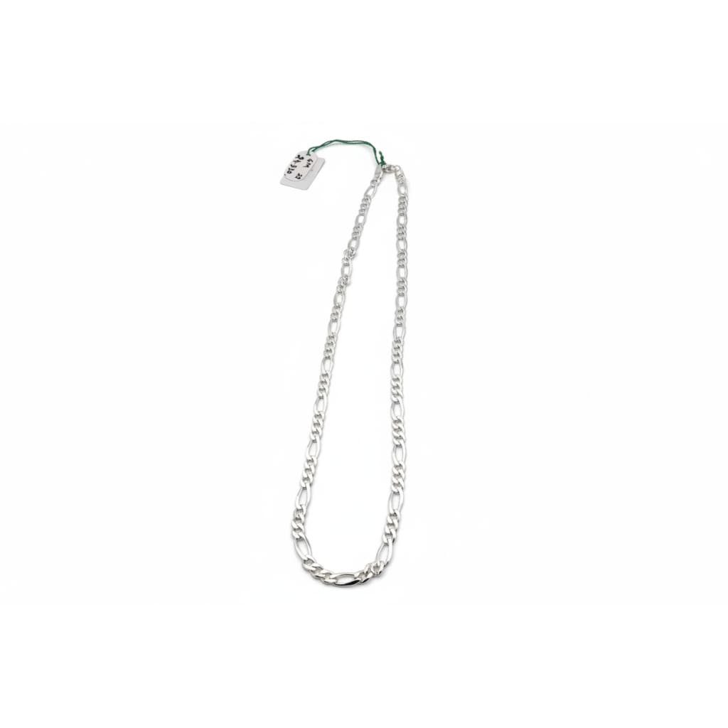 Figaro Silver Chain in 925 Sterling Silver | Italian Link Necklace