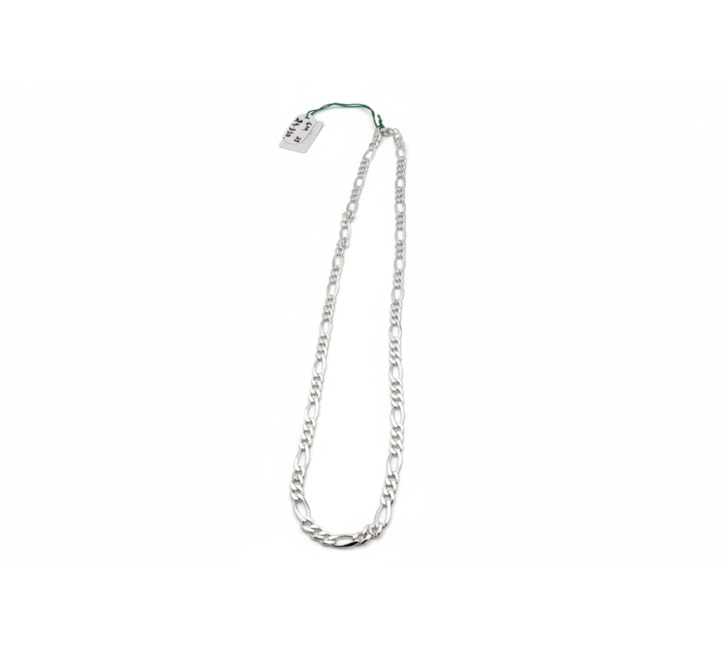 Figaro Silver Chain in 925 Sterling Silver | Italian Link Necklace