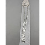 Figaro Silver Chain in 925 Sterling Silver | Italian Link Necklace