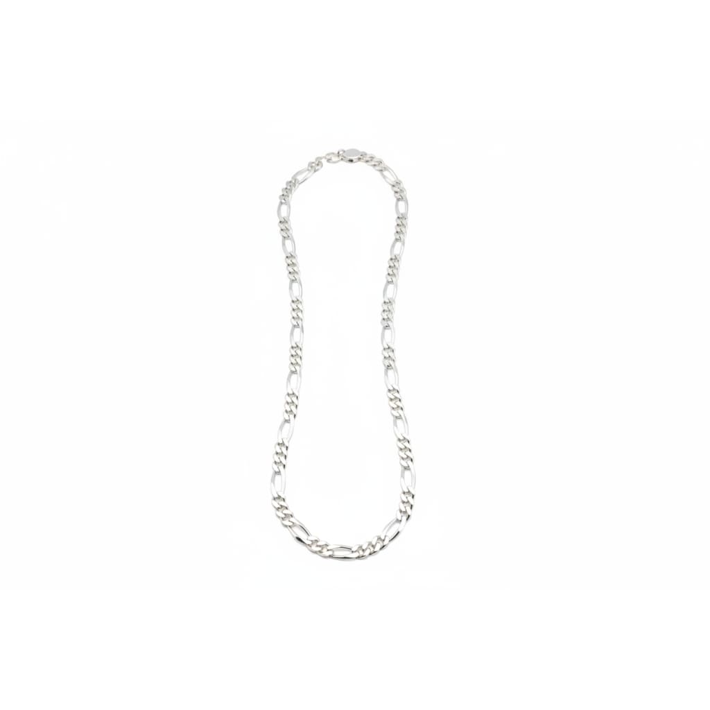 Figaro Silver Chain in 925 Sterling Silver | Italian Link Necklace