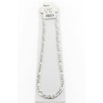 Figaro Silver Chain in 925 Sterling Silver | Italian Link Necklace