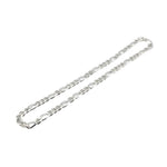Figaro Silver Chain in 925 Sterling Silver | Italian Link Necklace