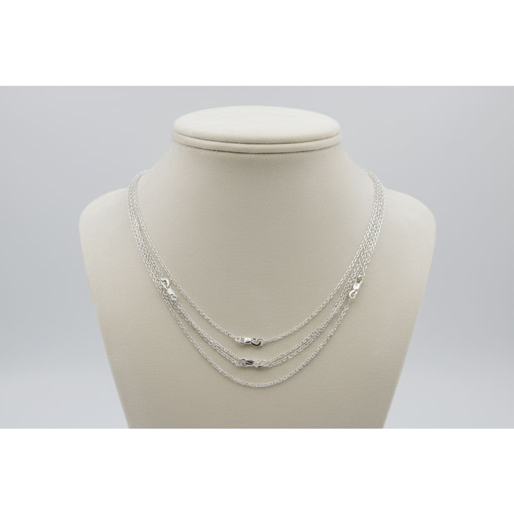 Fine Cable Silver Chain in 925 Sterling Silver