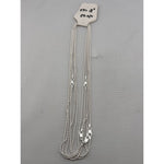 Fine Rope Twist Silver Chain 925