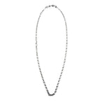 Flat Cable Silver Chain 925 Sterling Silver (20 Inch, 15g)