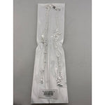 Floral Charm Station Silver Anklet – 99.9% Pure Silver – Weight:22g