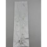 Floral Wave Silver Anklet – 99.9% Pure Silver – Adjustable – 26.40 g