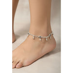 Ghungroo Evil Eye Anklet – 925 Sterling Silver – Dual Chain Charm Design – 15g