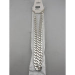Heavy Curb Link Silver Chain in 925 Sterling Silver | Thick