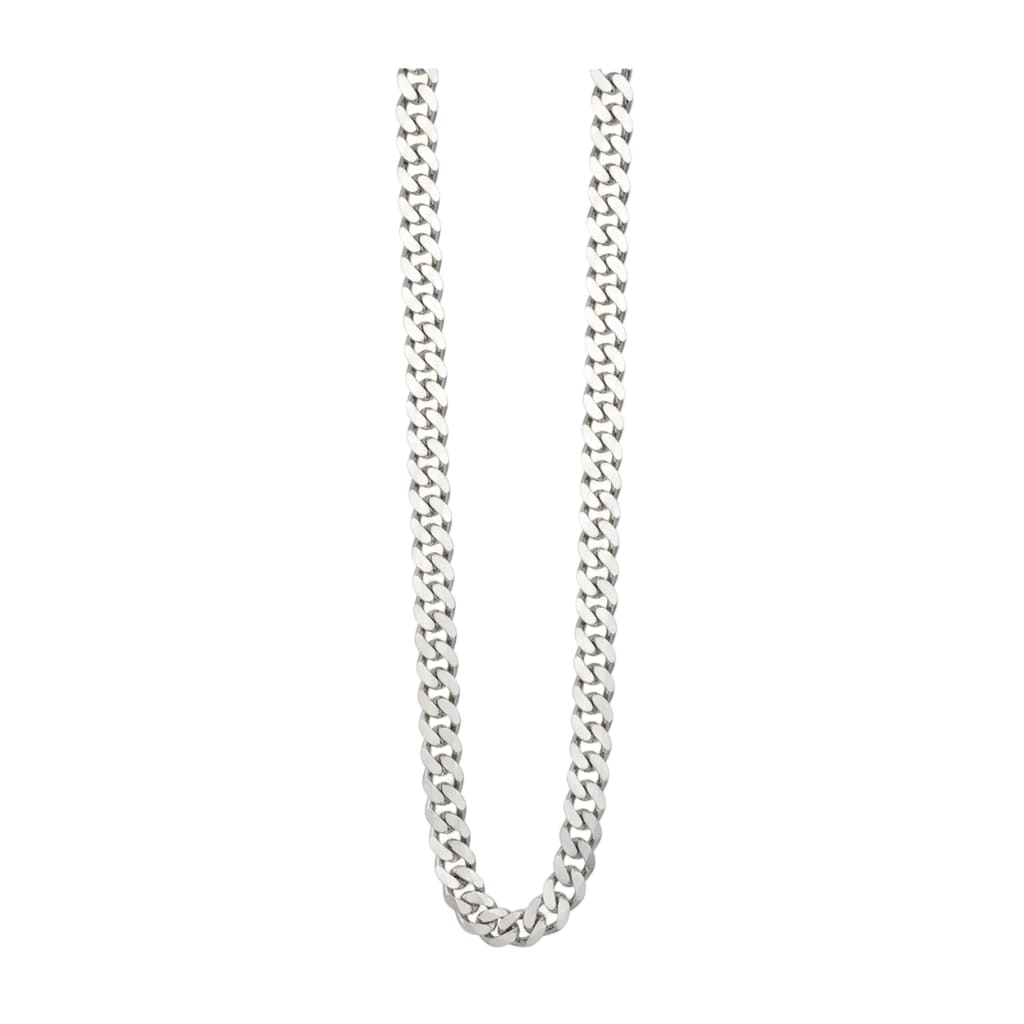 Heavy Curb Link Silver Chain in 925 Sterling Silver | Thick