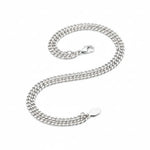 Heavy Curb Link Silver Chain in 925 Sterling Silver | Thick