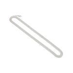Japanese Curb Silver Chain in 925 Sterling Silver | Sleek
