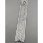 Japanese Curb Silver Chain in 925 Sterling Silver | Sleek Flat Link Chain Necklace