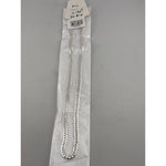 Japanese Curb Silver Chain in 925 Sterling Silver | Sleek Flat Link Chain Necklace