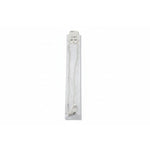 Japanese Curb Silver Chain in 925 Sterling Silver | Sleek Flat Link Chain Necklace