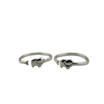 Kids Elephant Silver Kada – 925 Sterling Silver Baby Bracelet Open Kada Cute Animal Design