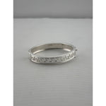 Kids Greek Key Silver Kada – 925 Sterling Silver Baby Bangle Bracelet with Meander Design