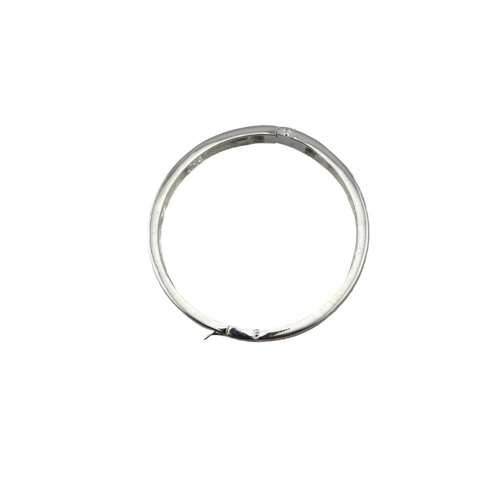 Kids Screw Design Silver Kada – 925 Sterling Silver Baby Kada Bracelet Minimal Style (Single)