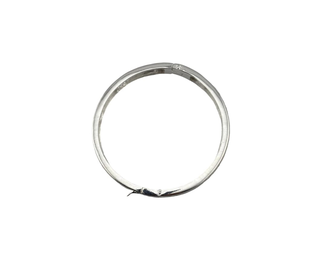 Kids Screw Design Silver Kada – 925 Sterling Silver Baby Kada Bracelet Minimal Style (Single)