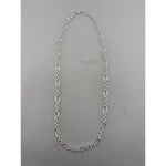 Long & Short Link Silver Chain 925 Silver (20 Inch, 22g) – view 2