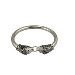 Men's 925 Sterling Silver Lion Head Kada – view 2