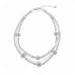 Multi-Layer Mesh Silver Anklet – 99.9% Pure Silver – Adjustable – Weight:25g