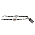 OM Sterling Silver Adjustable Nazariya Bracelet for Kids (0 – 1 years)