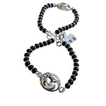 OM Sterling Silver Adjustable Nazariya Bracelet for Kids (0 – 1 years)