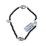 OM Sterling Silver Adjustable Nazariya Bracelet for Kids (0 – 1 years)