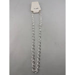 Open Curb Silver Chain 925 Sterling Silver (20 Inch, 14.38g) – view 2