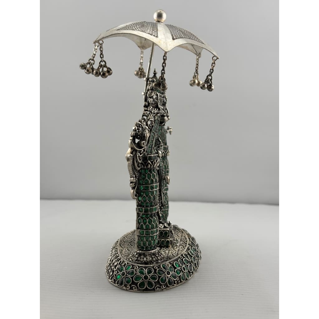 Oxisidised Heavy Silver Balaji Idol