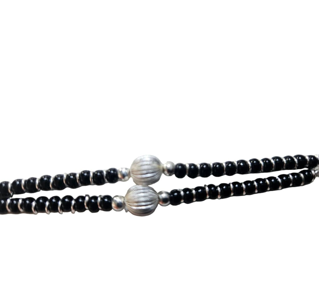 Pearl Sterling Silver Adjustable Nazariya Bracelet for Kids (0 – 1 years)
