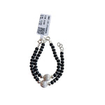 Pearl Sterling Silver Adjustable Nazariya Bracelet for Kids (0 – 1 years)
