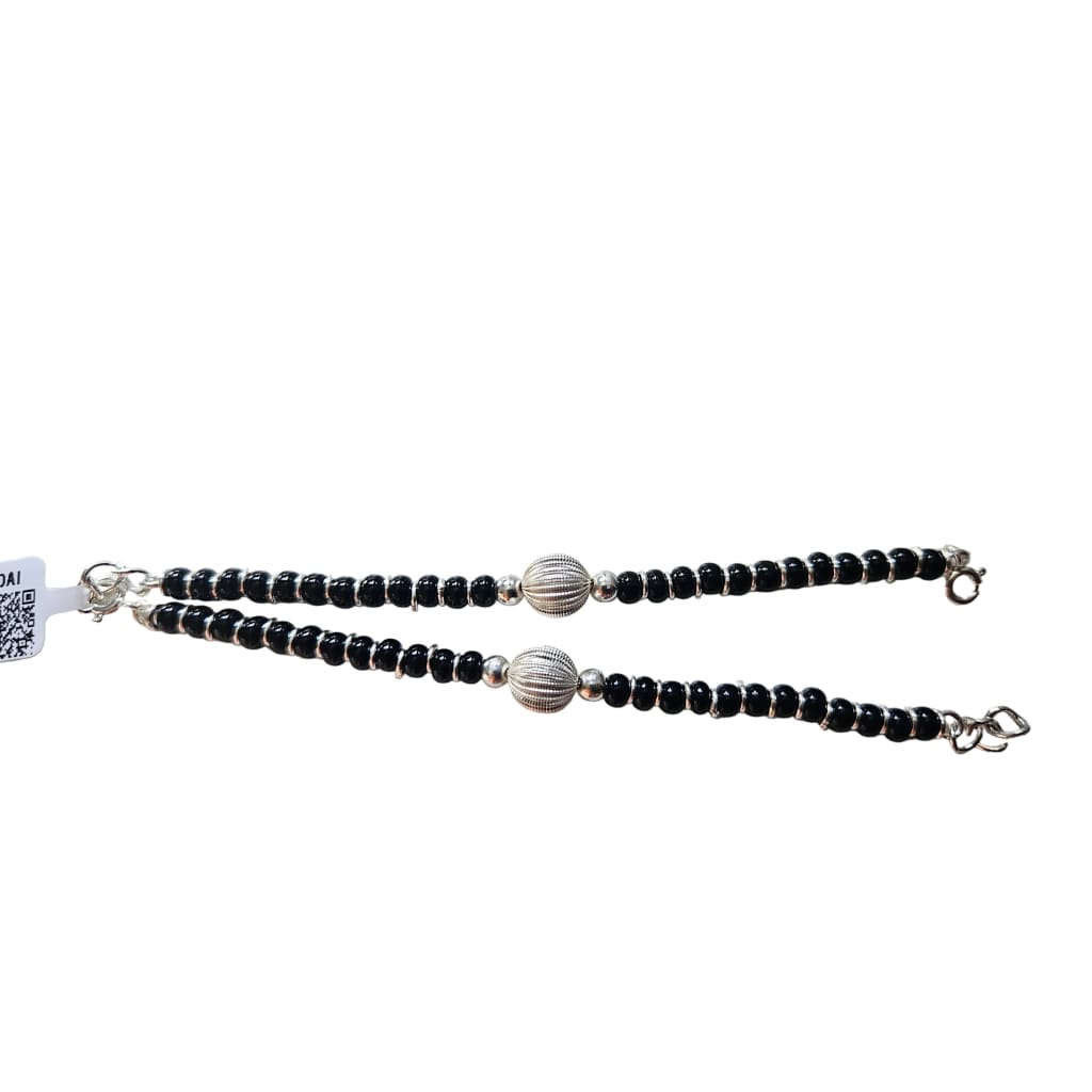 Pearl Sterling Silver Adjustable Nazariya Bracelet for Kids (0 – 1 years)