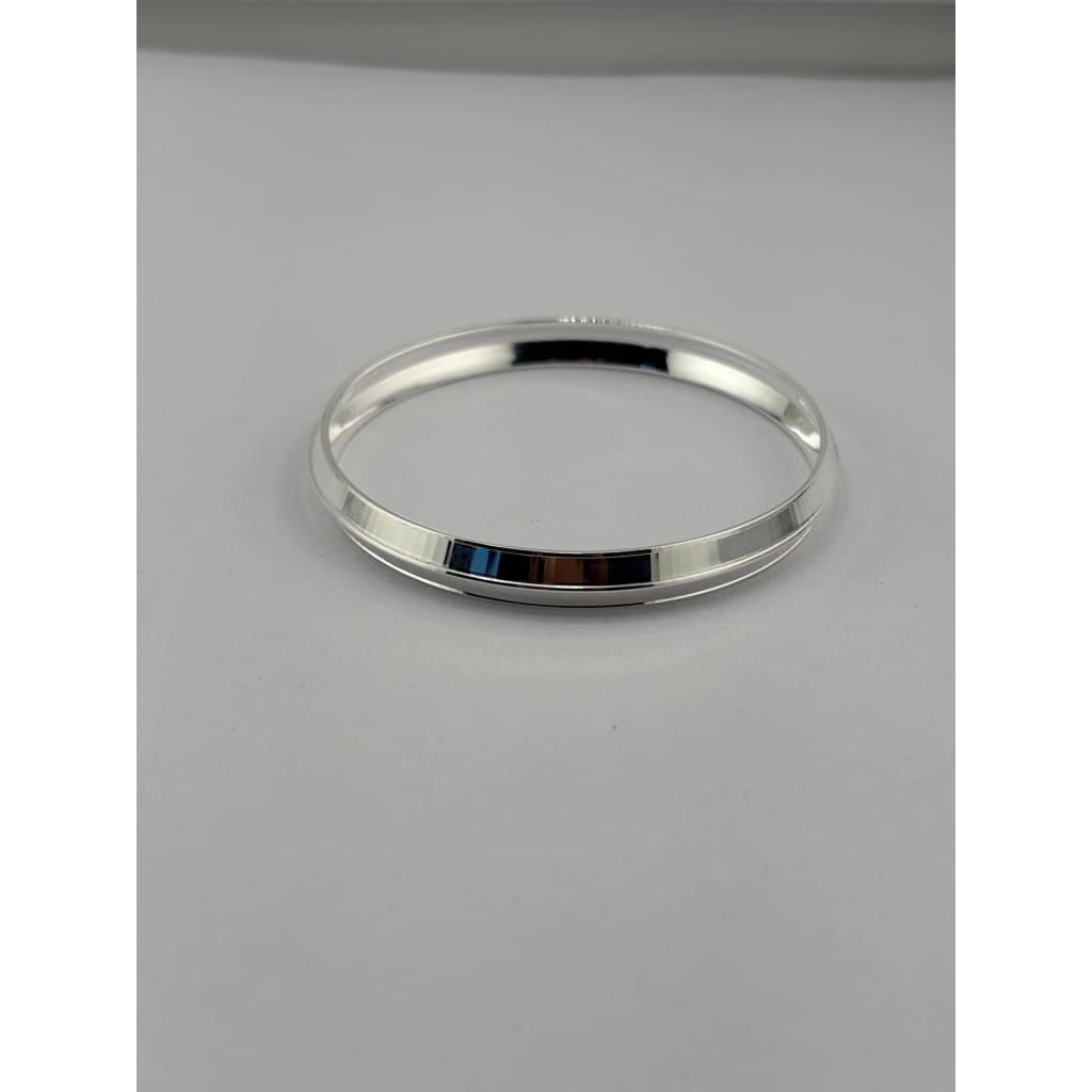 Plain Silver Kada – view 4