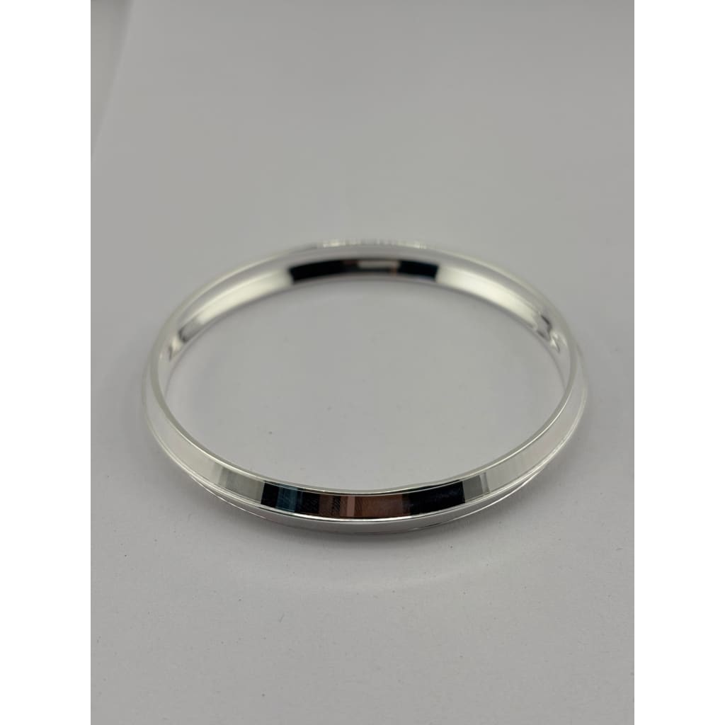 Plain Silver Kada – view 5