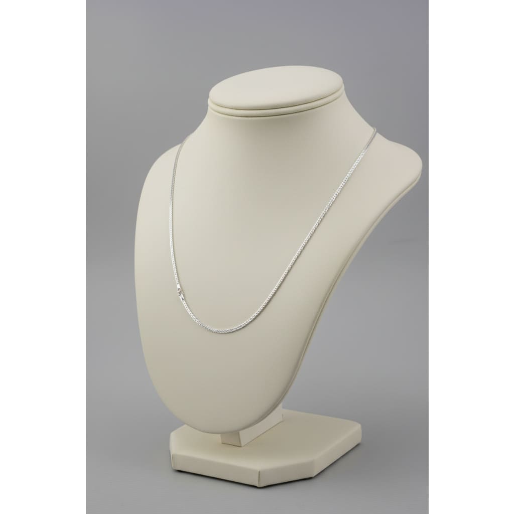 Snake Chain Necklace 925 Sterling Silver | Ultra Smooth Flexible Silver Chain | 20 Inch