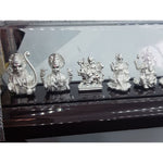 Pure Silver 9 Temple Idol (Vishnu/Shiv//Brahma/Laxmi/Ganesh/Krishna/Ram/Durga) – 701/001 (15)