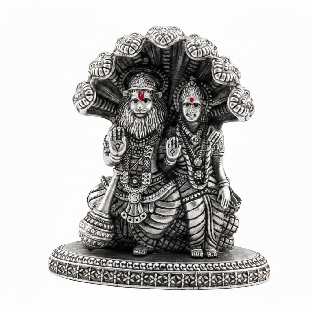 Pure silver (99.9 % pure silver)nNarasimha Lakshmi Murti