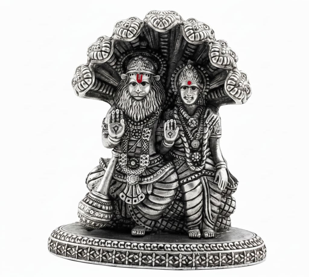 Pure silver (99.9 % pure silver)nNarasimha Lakshmi Murti