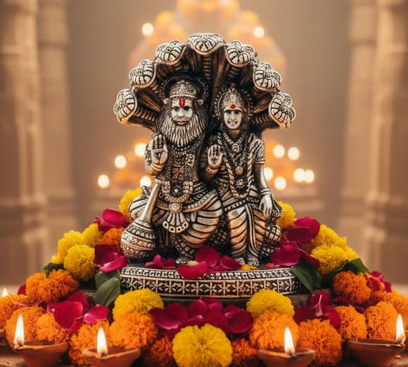 Pure silver (99.9 % pure silver)nNarasimha Lakshmi Murti