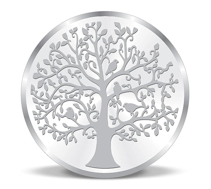 Pure Silver Coin 99.9% Fine Silver Tree of Life Coin – 10g